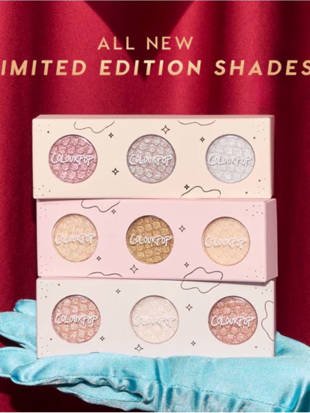 Colourpop Sweet Sips Super Shock Shadow Kit Trios Limited Edition (New) - Picture 2 of 5